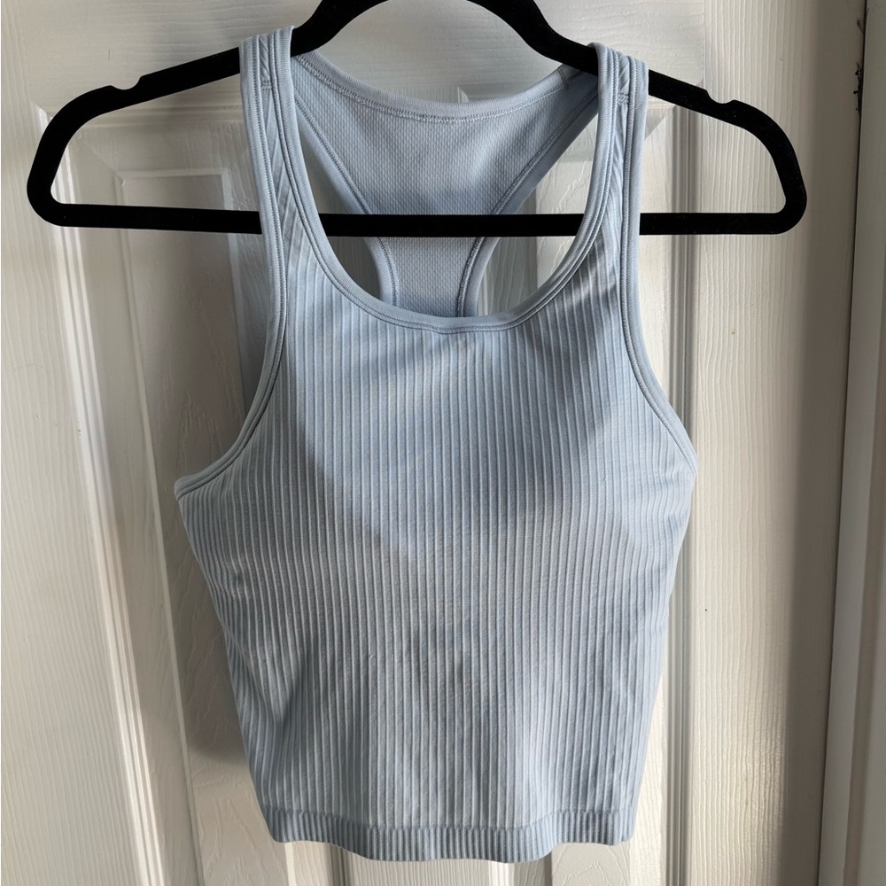 Lululemon Ebb to Street Cropped Racerback Tank